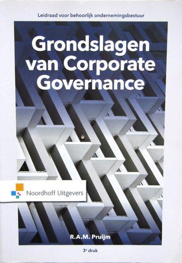 Grondslagen van Corporate Governance - R.A.M. Pruijm - 97890, Verzenden