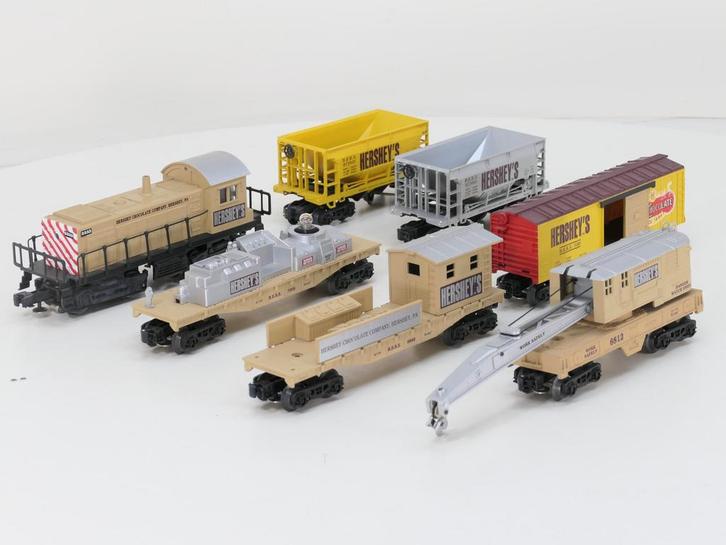 Schaal 0 K-Line K1517 Hersheys chocolate work train se..., Hobby en Vrije tijd, Modeltreinen | Overige schalen, Overige typen