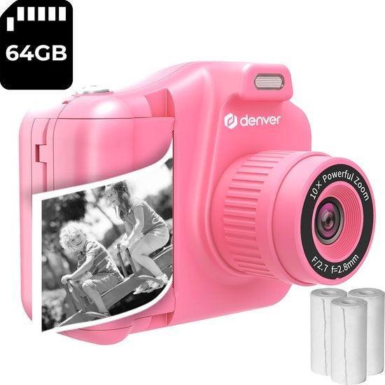 2dekans | Denver Kindercamera Full HD met Printer - Selfie, Enfants & Bébés, Jouets | Autre, Enlèvement ou Envoi
