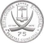 Equatoriaal-Guinea. 75 Pesetas Guineanas 1970 Abramo