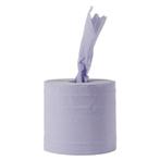 Centrefeed handdoekrollen blauw | 6 stuks | 1 laags |, Zakelijke goederen, Verzenden, Nieuw in verpakking