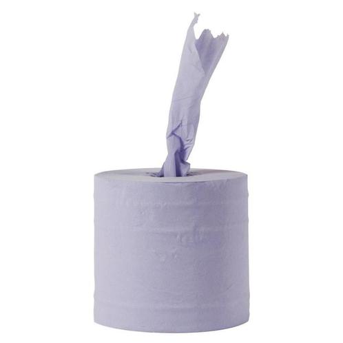 Centrefeed handdoekrollen blauw | 6 stuks | 1 laags |, Zakelijke goederen, Horeca | Keukenapparatuur, Nieuw in verpakking, Verzenden