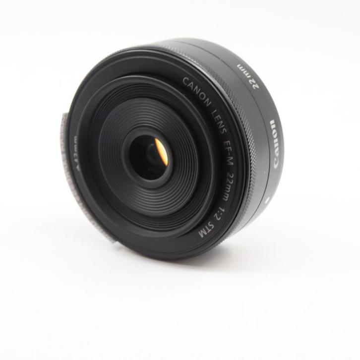 Canon EF-M 22mm F/2 STM | Tweedehands, Audio, Tv en Foto, Foto | Lenzen en Objectieven, Zo goed als nieuw, Verzenden