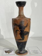 Replica van een oude Griek Keramiek Lekythos - 21 cm