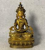 Tara, Amitayus - Brons - Nepal - Eind 20e eeuw, Antiquités & Art