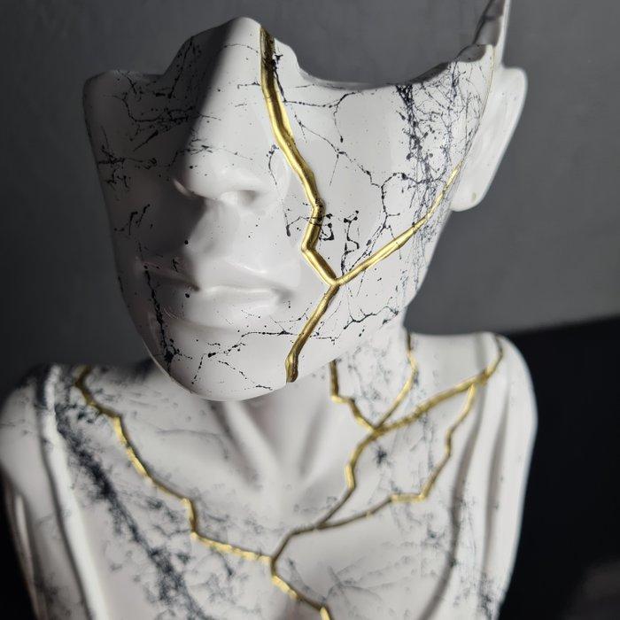 Santicri - Tired face, Antiek en Kunst, Kunst | Designobjecten