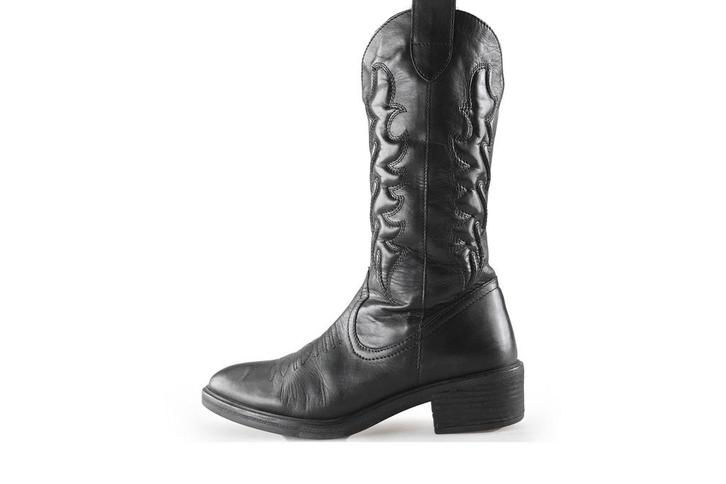 Nelson Cowboy laarzen in maat 39 Zwart | 5% korting, Kleding | Dames, Schoenen, Zwart, Zo goed als nieuw, Verzenden