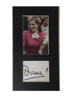 Princess Diana - Princess Diana autograph [with certificate], Nieuw