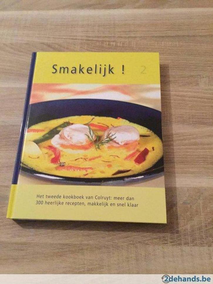 Smakelijk 2 Kookboek van Colruyt 5400141812404 Colruyt, Livres, Livres Autre, Envoi