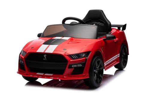 Ford Mustang GT500,12 volt elektrische kinderauto met rubber, Kinderen en Baby's, Speelgoed | Buiten | Accuvoertuigen, Ophalen of Verzenden