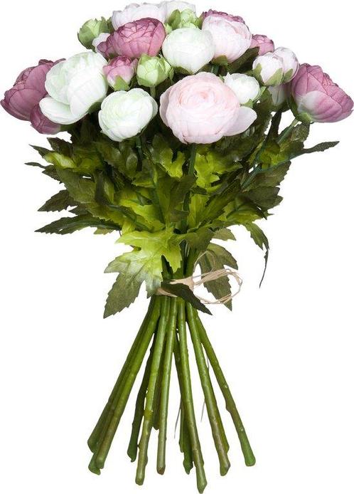 Tweedekans | Mica Decorations Ranonkels Kunstbloemen Boeket, Huis en Inrichting, Woonaccessoires | Kunstplanten en Kunstbloemen