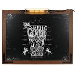 Krijtbord Noir Hexagon LED 70x90 cm, Huis en Inrichting, Verzenden, Nieuw