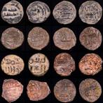 Spanje - Al-Andalus. Lote de ocho (8) feluses Período de los