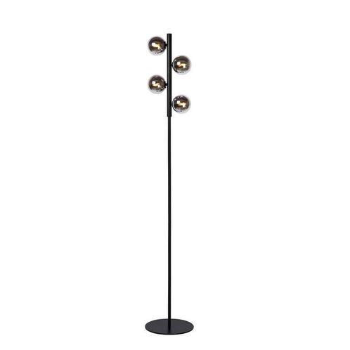 Lucide TYCHO - Vloerlamp - 4xG9 - Zwart -, Huis en Inrichting, Lampen | Vloerlampen, Nieuw, Verzenden