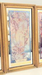 Alphons Mucha (1860-1939) (after) - The four seasons -, Antiek en Kunst