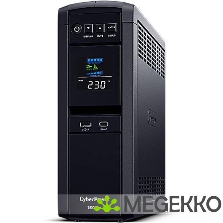 CyberPower CP1600EPFCLCD UPS Line-interactive 1,6 kVA 1000 W, Computers en Software, Noodvoedingen (UPS), Nieuw, Verzenden