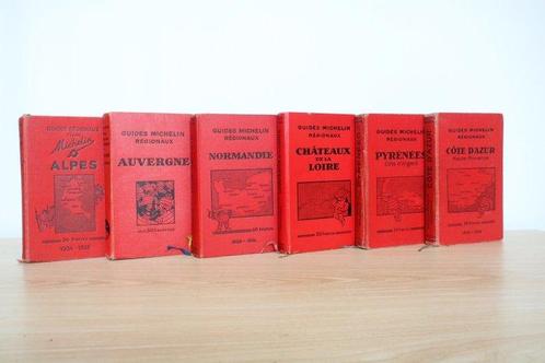 Michelin - Guides Michelin Régionaux + 14 cartes routieres, Antiek en Kunst, Antiek | Boeken en Manuscripten
