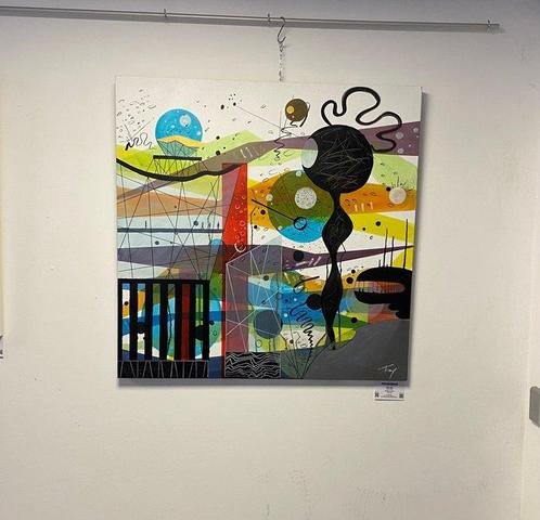 Antonio Cret - Citylife, Antiek en Kunst, Kunst | Schilderijen | Modern