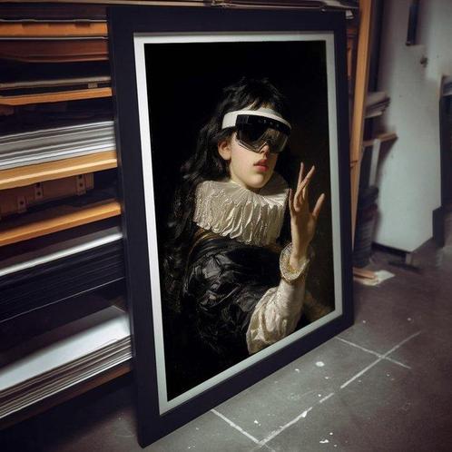 Dikhotomy - Virtual Queen - No Reserve - Unique Edition, Antiek en Kunst, Kunst | Schilderijen | Modern