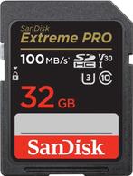 SanDisk Extreme Pro 32GB SDHC Memory Card 100MB, Ophalen of Verzenden, Zo goed als nieuw