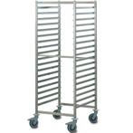 Regaalwagen | RVS | 36 Etages (1/1 GN) | Wielen (Geremd) |, Zakelijke goederen, Horeca | Keukenapparatuur, Verzenden, Nieuw in verpakking