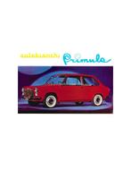 1965 AUTOBIANCHI PRIMULA BROCHURE NEDERLANDS, Ophalen of Verzenden, Nieuw