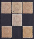 Belgique 1930/1941 - Montenez, 4 nuances 50F (met Lie de, Postzegels en Munten, Postzegels | Europa | België, Gestempeld