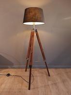 Statief vloerlamp - Hout - Driepoot, Antiek en Kunst