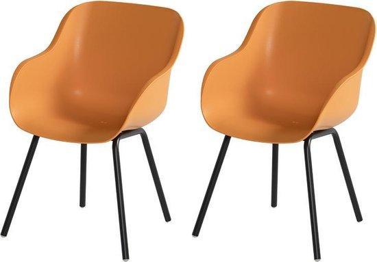 2dekans | Hartman Sophie elegance tuinstoel - Oranje - set, Tuin en Terras, Tuinsets en Loungesets, Ophalen of Verzenden