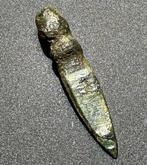 Romain antique Bronze Amulette emblématique de gladiateurs