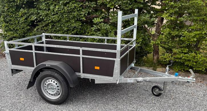 Nieuwe Ongeremde enkel as bakwagen 200/110cm, Autos : Divers, Remorques, Enlèvement