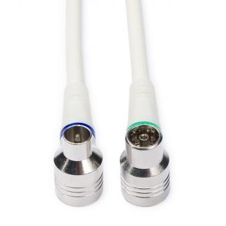 Coax kabel - Technetix - 3 meter (Digitaal, Haaks), Computers en Software, Pc- en Netwerkkabels, Verzenden