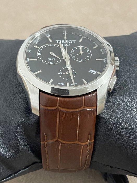 Tissot - Couturier GMT - Sans prix de réserve -, Handtassen en Accessoires, Horloges | Heren
