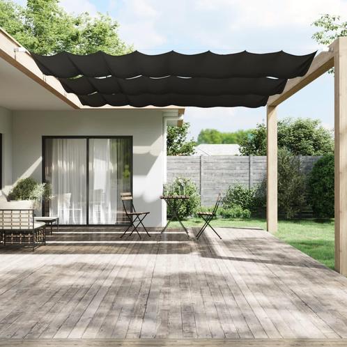 vidaXL Auvent vertical Anthracite 180x600 cm Tissu, Tuin en Terras, Parasols, Verzenden