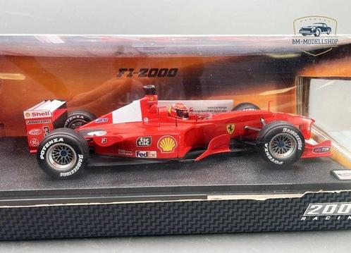Hot Wheels 1:18 - Model raceauto - Ferrari F1 1:18 2000 -, Hobby en Vrije tijd, Modelauto's | 1:5 tot 1:12