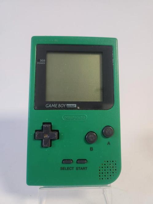 Green Game Boy Pocket, Games en Spelcomputers, Spelcomputers | Nintendo Game Boy, Zo goed als nieuw, Ophalen of Verzenden