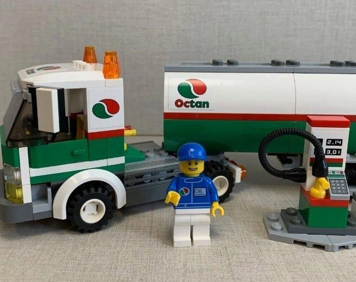 Lego Set - 3180 - City - Fuel Tanker, Kinderen en Baby's, Speelgoed | Duplo en Lego