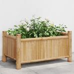 vidaXL Plantenbak 50x30x25 cm bamboe, Verzenden, Nieuw
