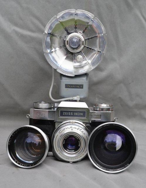 Zeiss Ikon Contaflex Super BC Analoge camera, Audio, Tv en Foto, Fotocamera's Analoog