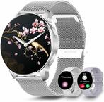 Niolina Smartwatch voor dames met telefonie, touchscreen,..., Handtassen en Accessoires, Smartwatches, Nieuw, Verzenden
