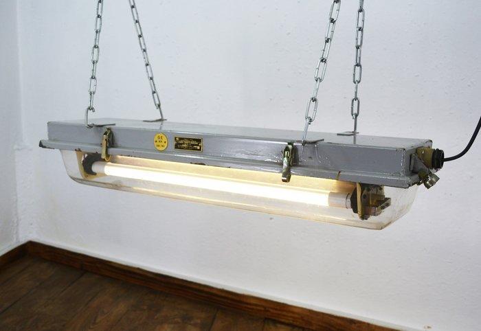 ZTG - Plafondlamp - Staal, Antiek en Kunst, Antiek | Wandborden en Tegels