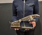 Beeld, 30cm Jaguar Car Logo Statue - 12 cm - Metaal, Antiek en Kunst