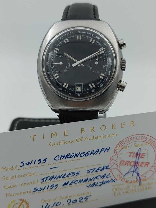 Swiss Chronograph - Zonder Minimumprijs - Heren - 1970-1979, Handtassen en Accessoires, Horloges | Heren