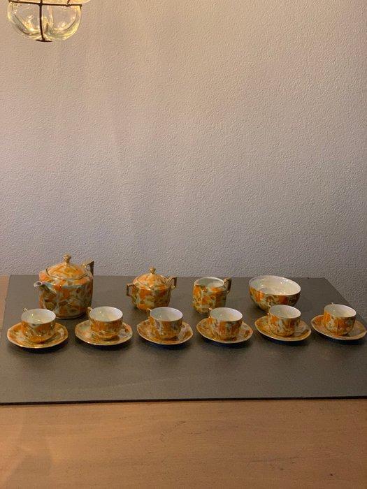 Bavaria - Rudolf Wächter - Theeservies (16) - 14 - Biscuit, Antiek en Kunst, Antiek | Meubels | Tafels