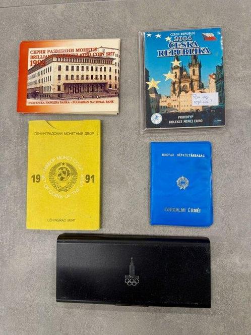 Rusland, Sovjet-Unie (USSR) Nice lot of coin-sets incl., Postzegels en Munten, Munten | Europa | Niet-Euromunten