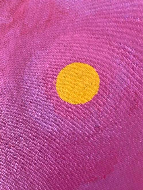 Anna Dart - Bubblegum Skies, Antiek en Kunst, Kunst | Schilderijen | Modern