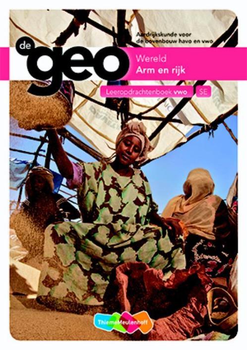 De Geo  - Arm en rijk Bovenbouw VWO Leeropdrachtenboek, Livres, Livres scolaires, Envoi