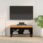 vidaXL Tv-meubel 85x33x43,5 cm massief acaciahout, Huis en Inrichting, Nieuw, Verzenden