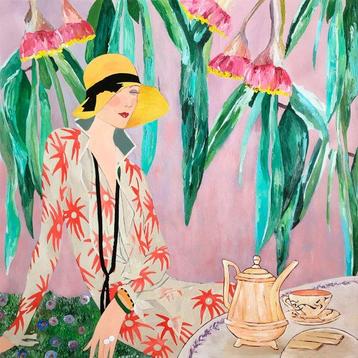 Artemisia - Tea Time - Art-Deco - XLarge