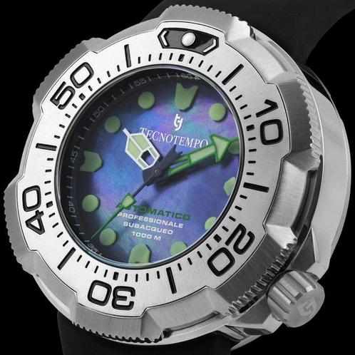Tecnotempo - Automatic - Divers 1000M Madreperla -, Handtassen en Accessoires, Horloges | Heren